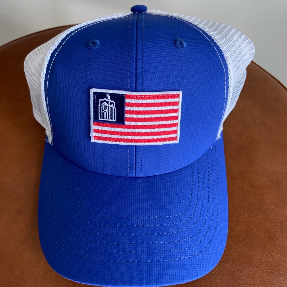 NWT Imperial American Flag Trucker Hat